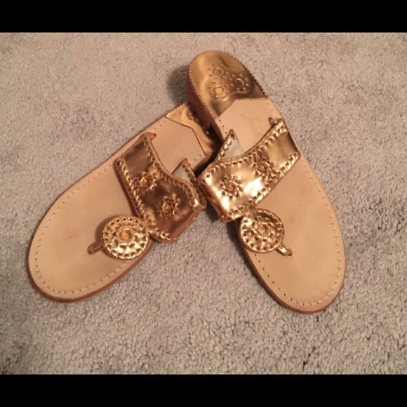 Gold Jack Rogers - Picture 1 of 1
